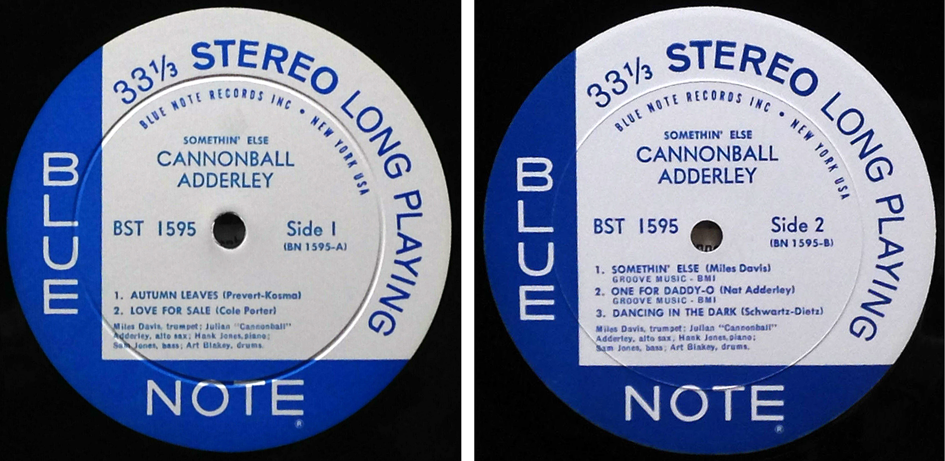 somethin' else blue note1595 レコード盤 超レア | chidori.co